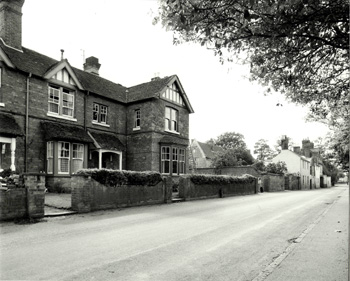 19c High Street with Old Manor behind 1977